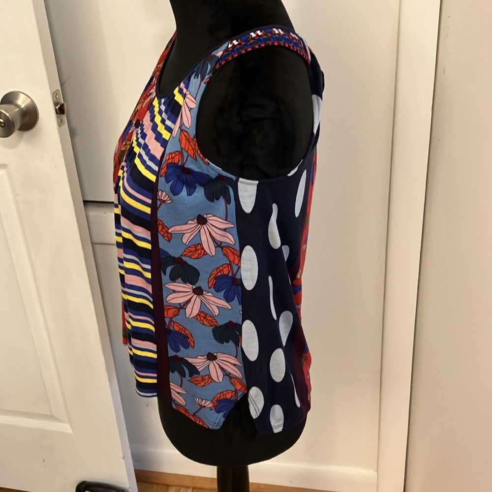 Anthropologie One September Multi Pattern Tank, S… - image 5